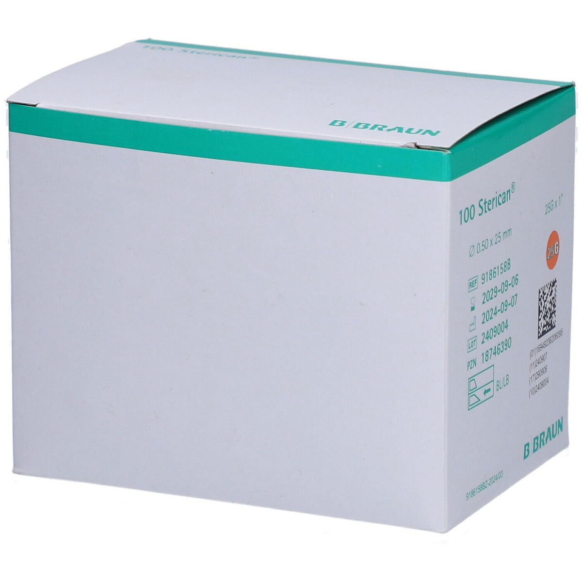 STERICAN aiguille jetable 25 G 25 mm