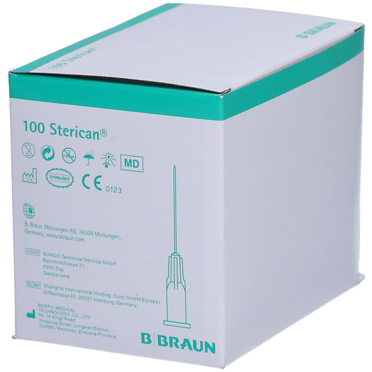 B-BRAUN Sterican aiguille jetable 23 G 25 mm (100 pièces)