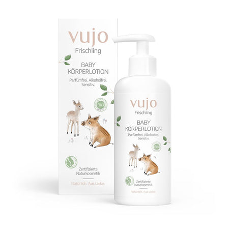 vujo - Lotion corporelle pour bébé (200 ml)