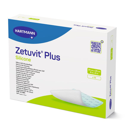 Zetuvit® Plus Silicone stérile 20 x 20 cm (10 pièces)