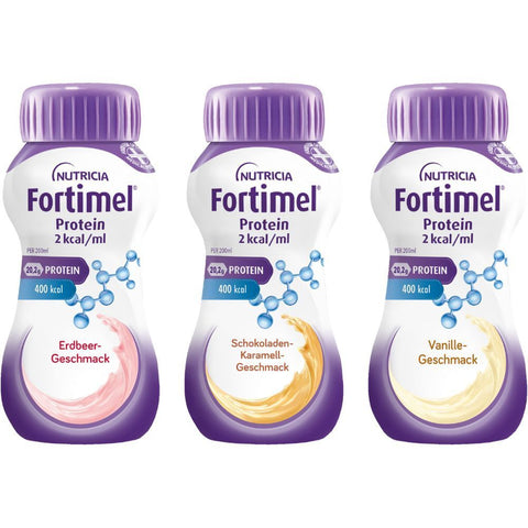 Fortimel Protein 2 kcal boisson nutritive carton mixte (32x200 ml)