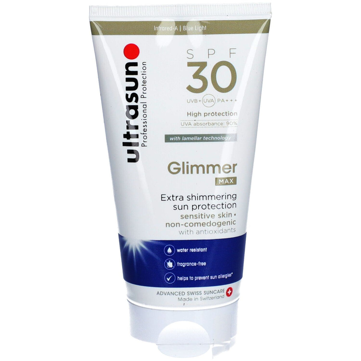 ultrasun Glimmer Max Gel SPF 30 (150 ml)