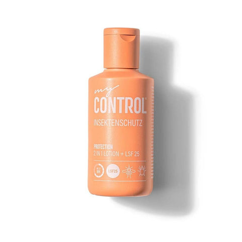my Control® Protection 2-en-1 lotion anti-insectes + SPF 25 – sans DEET pour toute la famille (100 ml)