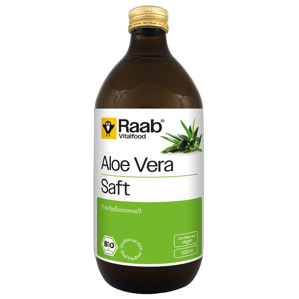 Raab Vitalfood Jus d’Aloe Vera Bio (500 ml)