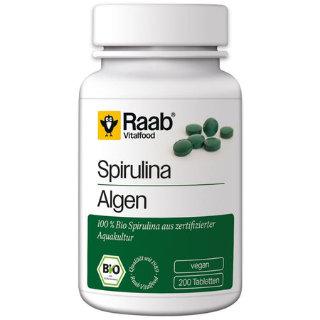 Raab Spirulina microalgues comprimés (200 comprimés)