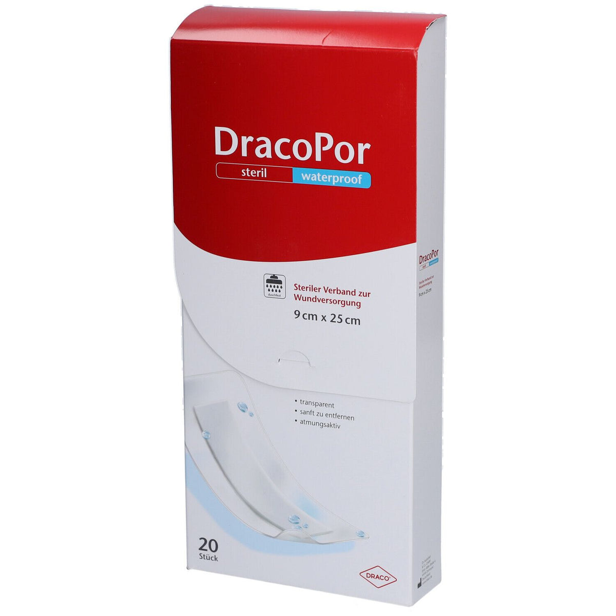 DracoPor waterproof 9 x 25 cm — 20 pièces
