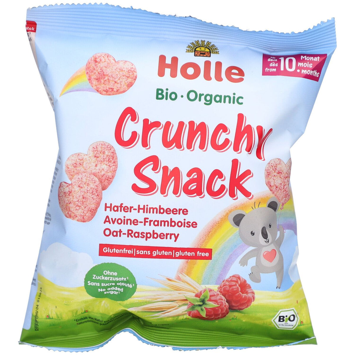 Holle Bio-Crunchy Snack avoine-framboise (30 g)