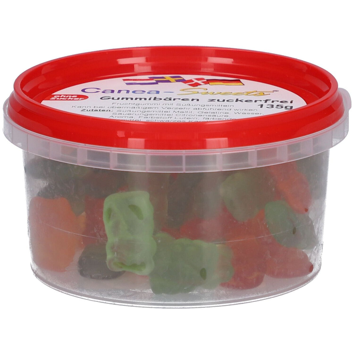Canea Oursons en gélatine sans sucre (135 g)