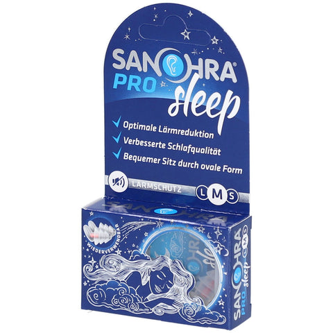 SANOHRA pro sleep bouchons d'oreilles M 8–11 mm — 2 pièces