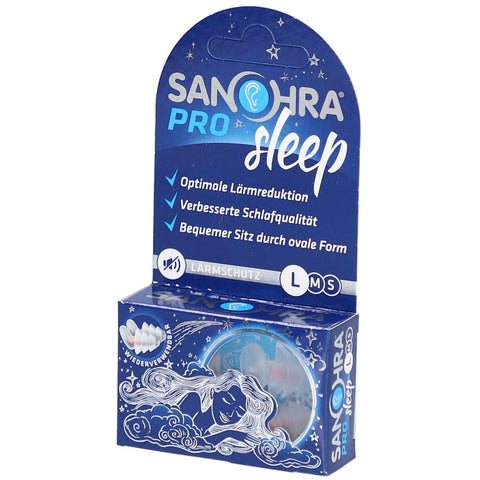 Sanohra Pro Sleep Ohrstöpsel L 9-13 mm (2 Stück)