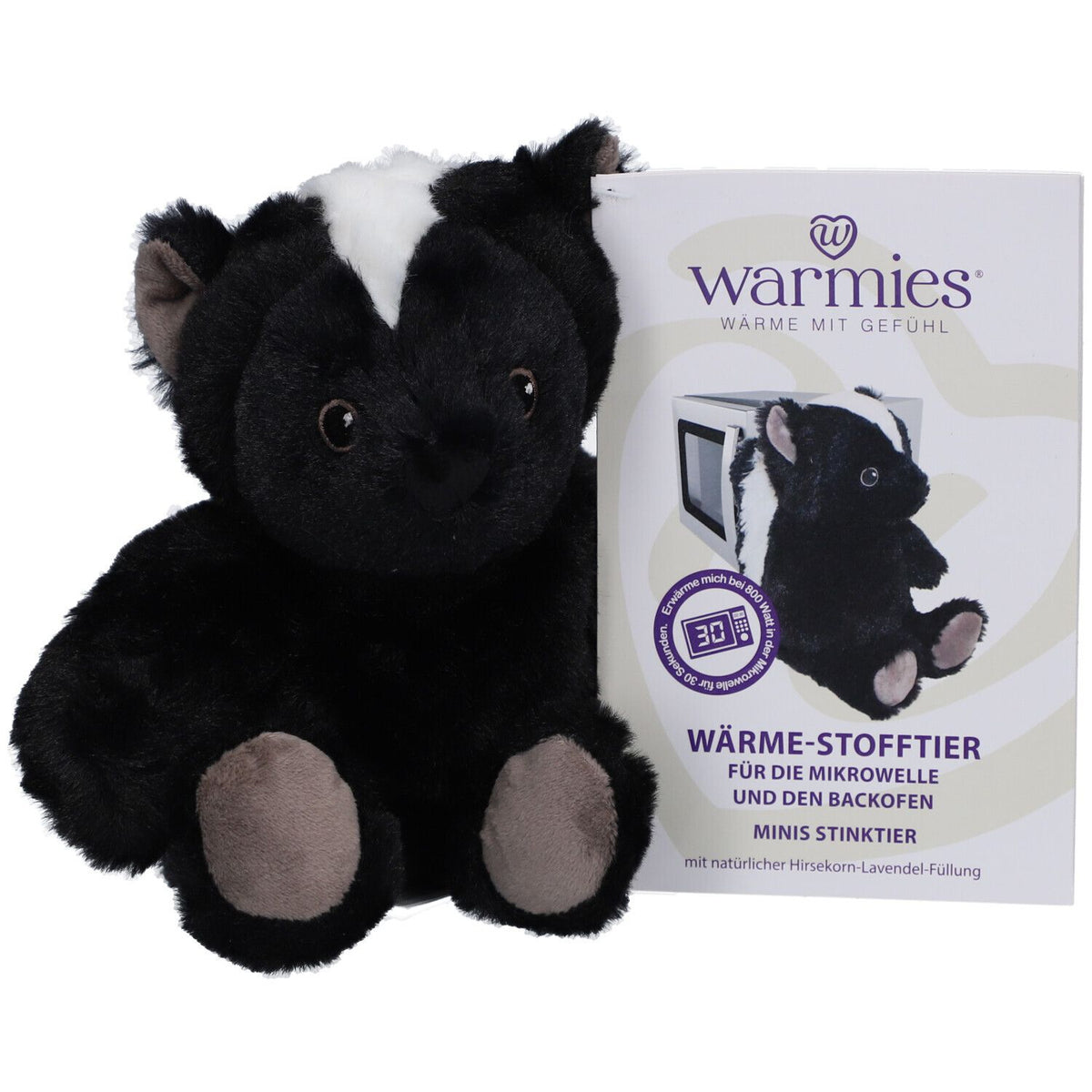 Warmies® MINIS mouffette (1 pièce)