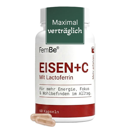 FemBe comprimés de fer avec lactoferrine et vitamine C (60 pièces)
