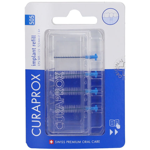 Curaprox Cps 505 interdental brushes for implants 1.5-5.5 mm (4 pieces)