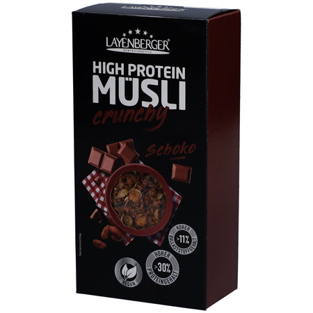 Layenberger High Protein muesli croustillant chocolat (375 g)