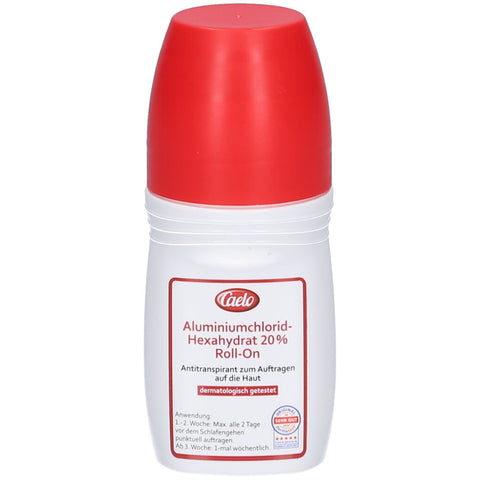 Caelo Chlorure d'aluminium hexahydrat 20% Roll-on HV (50 ml)