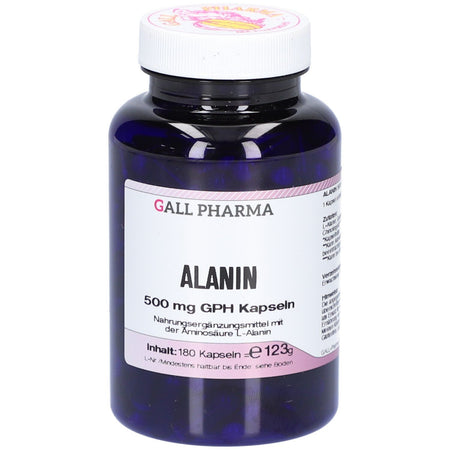 Gall Pharma Alanin 500 mg GPH gélules (180 pièces)