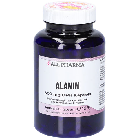 Gall Pharma Alanin 500 mg GPH Kapseln (180 Stück)