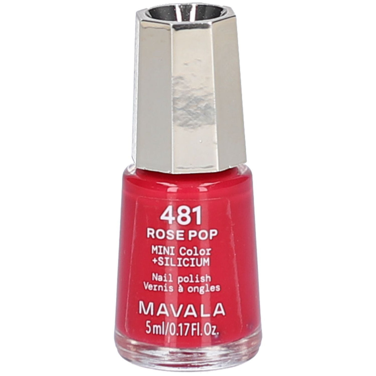MAVALA vernis à ongles 481 rose Pop+Silicium (5 ml)