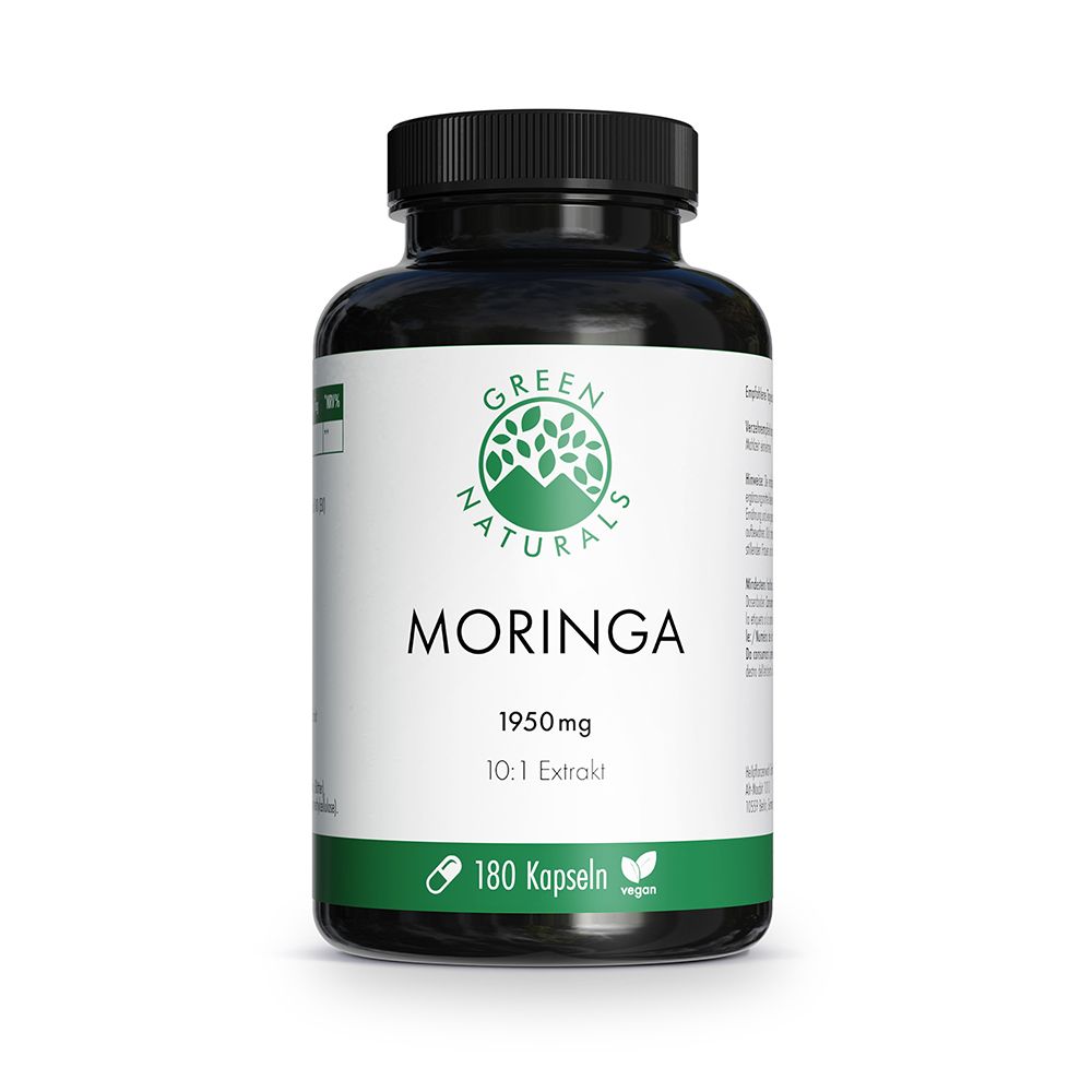 Green Naturals Moringa 1950 mg (180 gélules)
