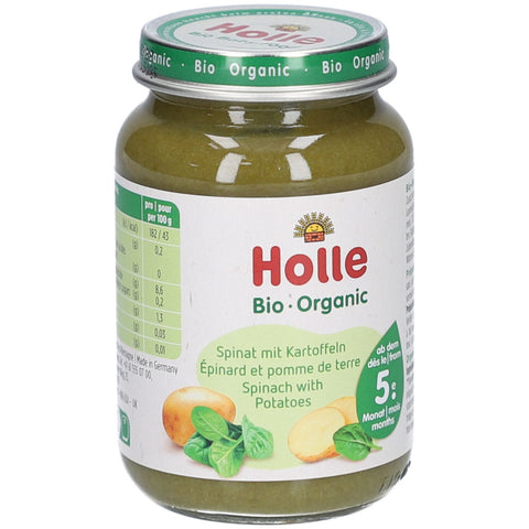 Holle Spinat mit Kartoffeln (190 g)