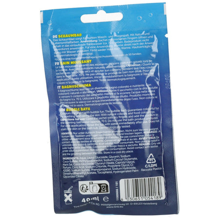 Tinti bain moussant bleu (40 ml)
