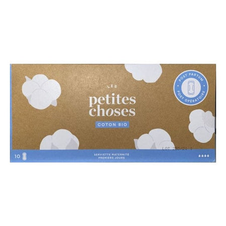 Les Petites Choses Coton Bio Serviette Maternité (10 pièces)