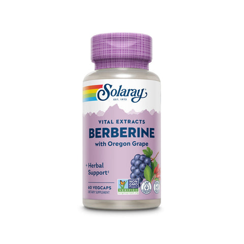 Solaray Berberin 250 mg 60 pflanzliche Kapseln