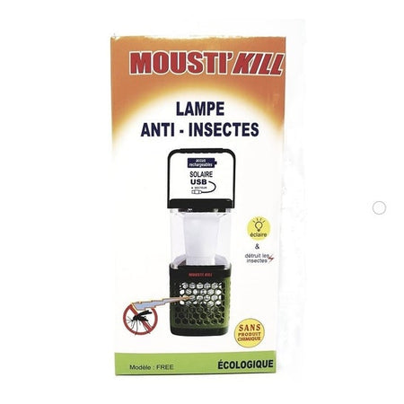Mousti'Kill Free Lampe Anti-Insectes 1 Unité