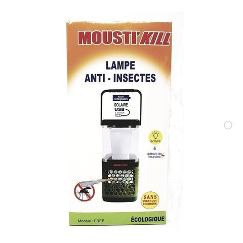 Mousti'Kill Free Lampe Anti-Insectes 1 Unité