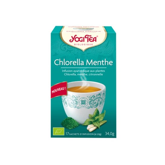 Yogi Tea Chlorella Menthe 17 sachets