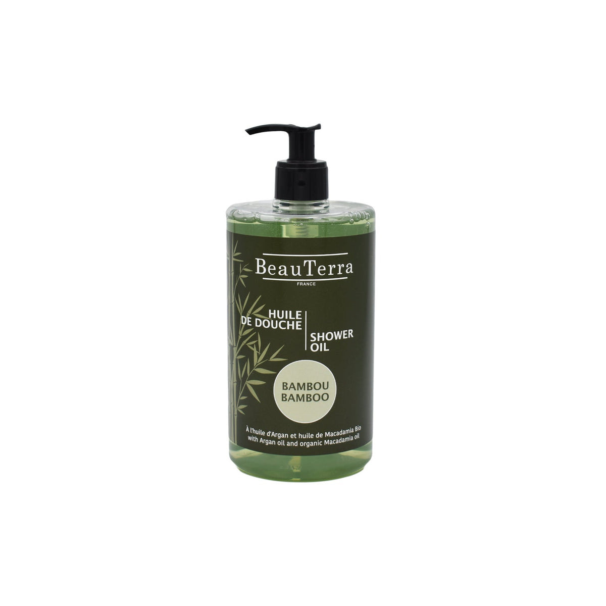 BeauTerra Huile de Douche Bambou (750 ml)