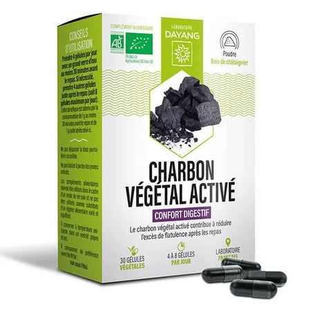 Dayang Charbon végétal activé BIO 30 gél
