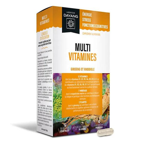 Dayang Multivitamin-Komplex Ginseng Rhodiola 30 Kapseln