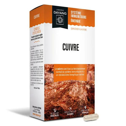 Dayang Kupfer Immunsystem und Energie 30 Kapseln