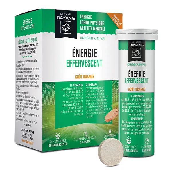 Dayang Énergie effervescent 20 comprimés effervescents