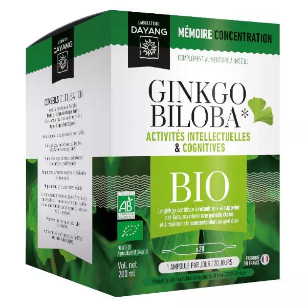 Dayang Ginkgo Biloba Bio 20 ampoules
