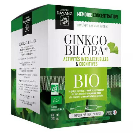 Dayang Ginkgo Biloba Bio 20 ampoules