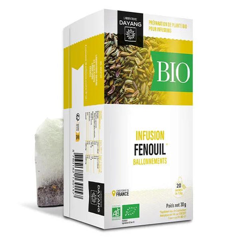 Dayang Organic Fennel Infusion Bloating 20 sachets
