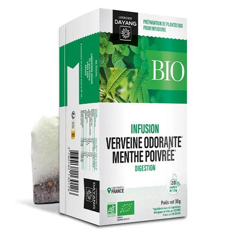Dayang Organic Mint Verbena Infusion 20 sachets