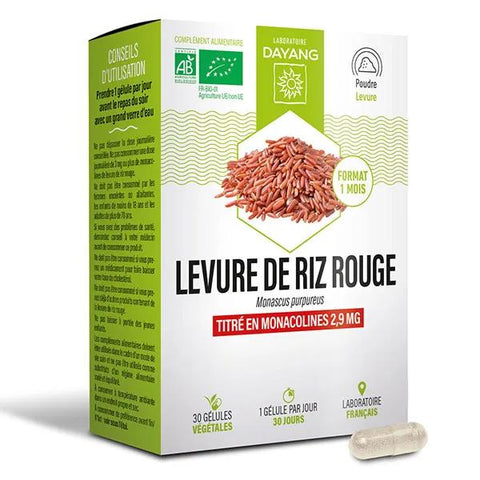 Dayang Organic Red Yeast Rice 30 capsules