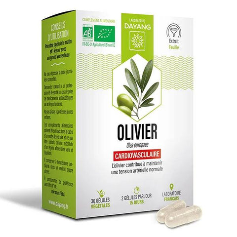 Dayang Phytotherapy Organic Olive 30 vegetable capsules