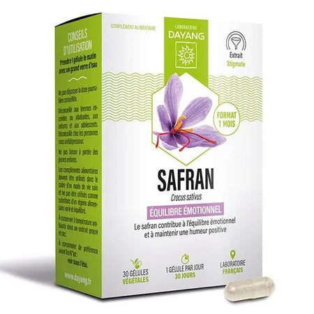 Dayang Phytothérapie Safran 30 gélules