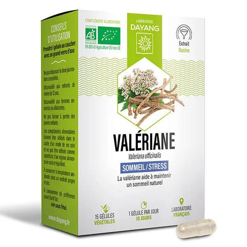Dayang Valériane Bio Schlaf-Sphäre 15 pflanzliche Kapseln