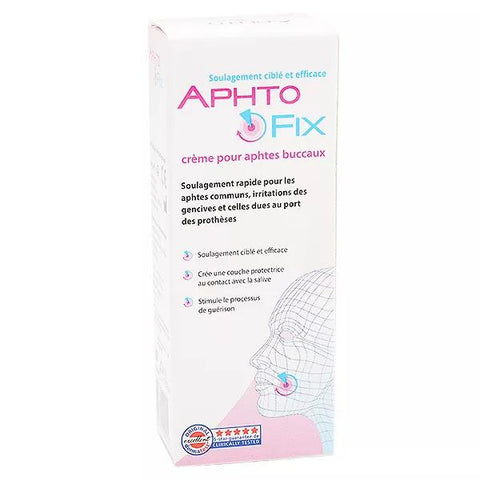 Dental Care Aphtofix Oral Cream Aphthous Ulcer Treatment 10g
