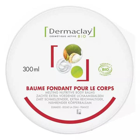 Dermaclay Organic Melting Body Balm 300ml