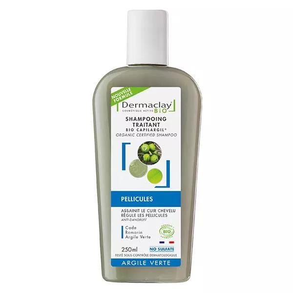 Dermaclay Shampoing Traitant Bio Anti-Pelliculaire Argile Verte 250ml