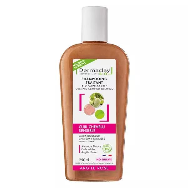 Dermaclay Shampoing traitant Bio Cuir chevelu sensible 250ml