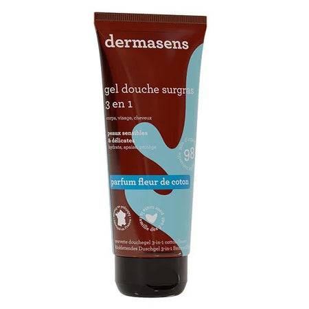 Dermasens Gel Douche Surgras Fleur de Coton 200ml
