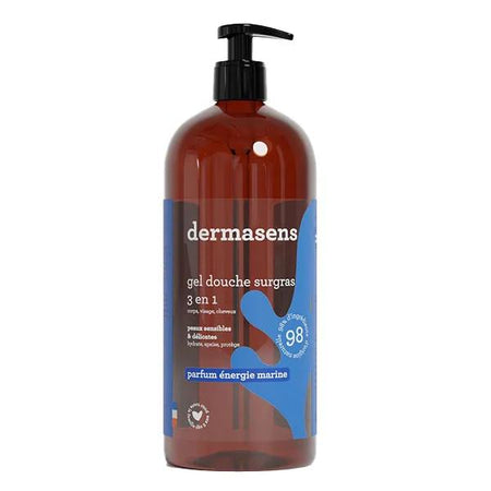 Dermasens Gel douche surgras 3 en 1 Energie marine 1L