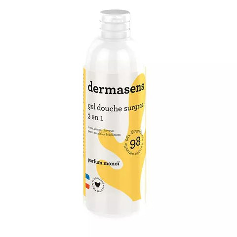 Dermasens Überfettetes Duschgel 3 in 1 Monoi 100ml